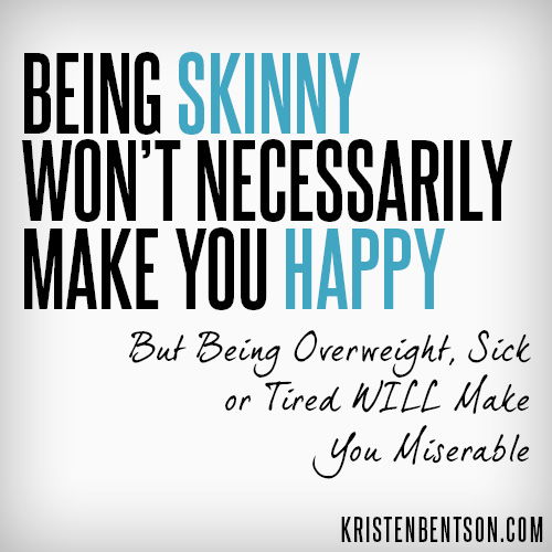 Being Skinny Won't Make You Happy | YouAnew Lifestyle Nutrition