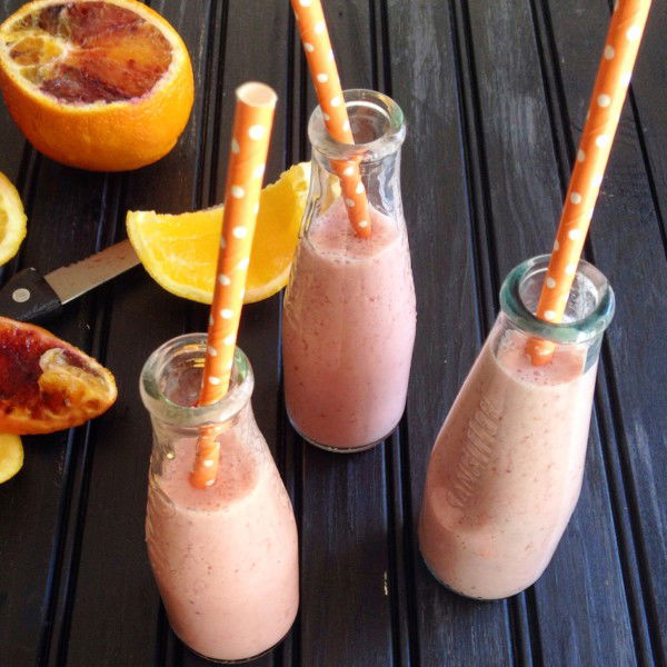 Nourishing Strawberry Orange Smoothie